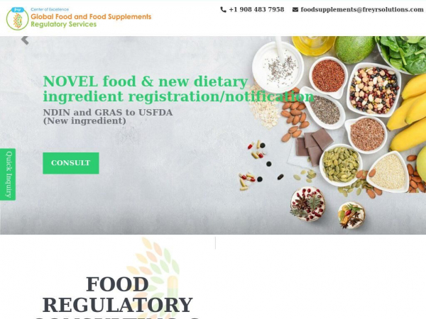 foodsupplements.freyrsolutions.com